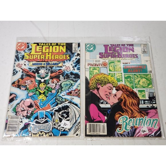 Vintage DC Comic Book Lot Of 10 Superman Blue Devil #1 Legion Of Superheroes - Picture 2 of 6